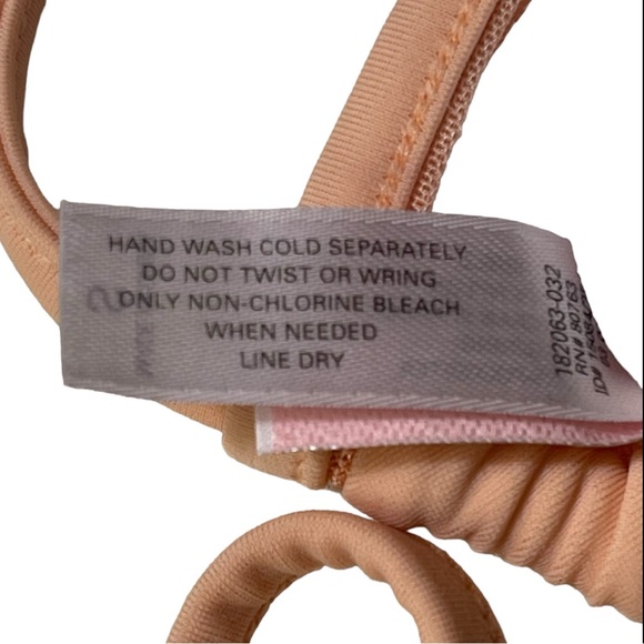 Victorias Secret String Bikini Womens Small Triangle Top Ruffle Beach Sexy Swim - Picture 11 of 16